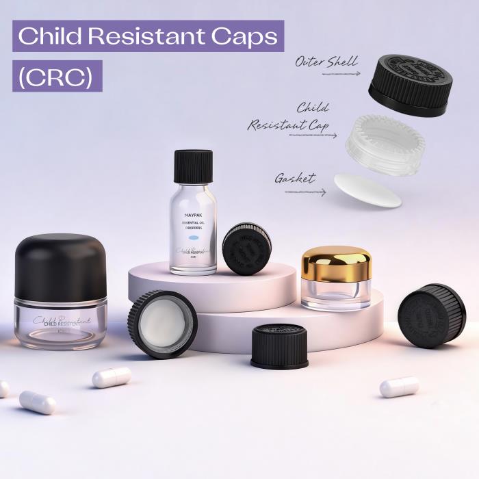 Child Resistant Caps: Safe, Compliant Closure Solutions from Maypak Packaging
